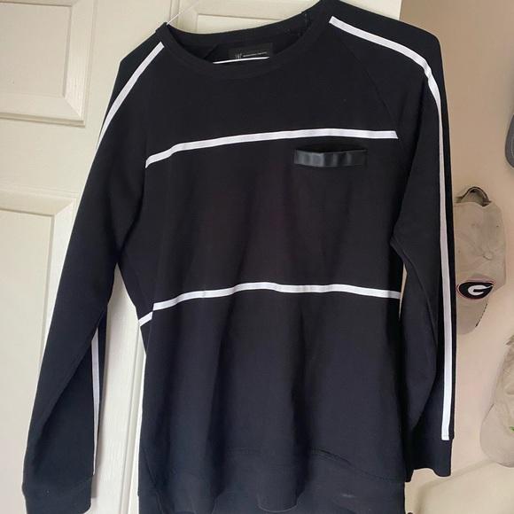 INC Striped Long Sleeve - Picture 1 of 3